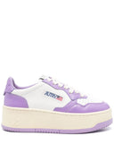 Autry Platform Low Leather Sneakers