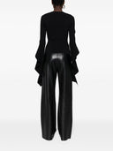 Mugler Top de mangas largas extra