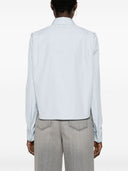 Loewe百褶棉衬衫