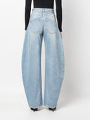 Alaia Round Denim Jeans
