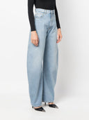 Alaia Round Denim Jeans