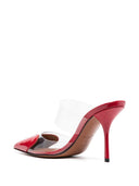 Alaia Le Cœur Patent Leather Mules