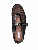 Alaia Net Ballet Flats