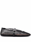 Alaia Net Ballet Flats
