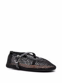 Alaia Net Ballet Flats