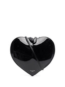 Alaia Le Cœur Patent Leather Crossbody Bag