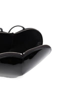 Alaia Le Cœur Patent Leather Crossbody Bag
