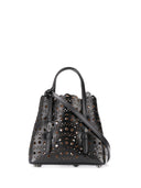 Alaia Mina 16 Micro Leather Handbag