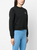 Adidas von Stella Mc Cartney Logo Baumwollblend Sweatshirt