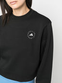 Adidas von Stella Mc Cartney Logo Baumwollblend Sweatshirt