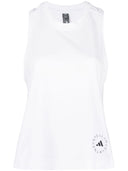 Adidas By Stella Mc Cartney Logo Cotton Blend Tank Top