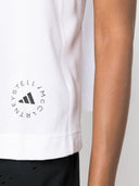 Adidas By Stella Mc Cartney Logo Cotton Blend Tank Top