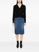 Ami Paris Ami De Coeur Wool Cardigan