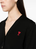 Ami Paris Ami De Coeur Wool Cardigan