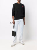 Ami Paris Ami De Coeur Wool Sweater
