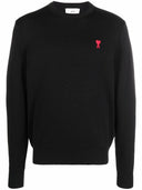 Ami Paris Ami De Coeur Wool Sweater