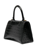 حقيبة يد جلدية صغيرة من Balenciaga Hourglass