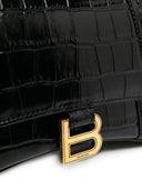 حقيبة يد جلدية صغيرة من Balenciaga Hourglass