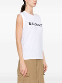 Balmain Logo Orgnanic Cotton Top