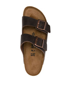 Birkenstock Arizona Sandales en cuir huilé