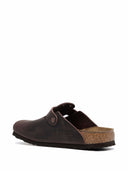Birkenstock Boston Huiled Leather Slippers