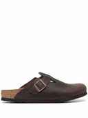 Birkenstock Boston Huiled Leather Slippers