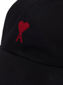 Ami Paris Ami De Coeur Cotton Baseball Cap