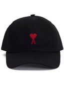 Ami Paris Ami De Coeur Cotton Baseball Cap