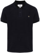 Vivienne Westwood Logo Cotton Polo Shirt