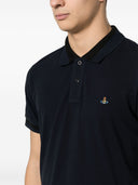 Vivienne Westwood Logo Cotton Polo Shirt