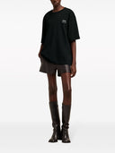 Ami Paris Logo Organic Cotton T Shirt
