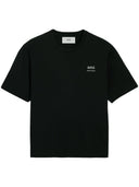 Ami Paris Logo Organic Cotton T Shirt