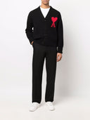Ami Paris Ami De Coeur Wool Cardigan