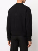 Ami Paris Ami De Coeur Wool Cardigan