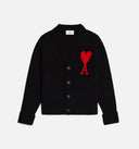 Ami Paris Ami De Coeur Wool Cardigan
