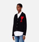 Ami Paris Ami De Coeur Wool Cardigan