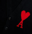 Ami Paris Ami De Coeur Wool Cardigan