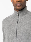 Brunello Cucinelli Kaschmir -Strickjacken mit Reißverschluss