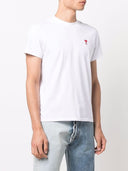 Ami Paris Ami De Coeur Organic Cotton T Shirt