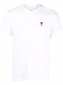 Ami Paris Ami De Coeur Organic Cotton T Shirt