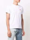 Ami Paris Ami De Coeur Organic Cotton T Shirt