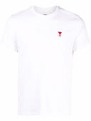 Ami Paris Ami De Coeur Organic Cotton T Shirt
