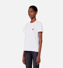 Ami Paris Ami De Coeur Organic Cotton T Shirt