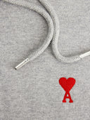Ami Paris Ami De Coeur Cotton Hoodie