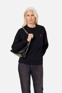 Ami Paris Ami De Coeur Cotton Sweatshirt
