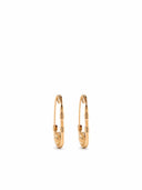 Versace Safety Pin Drop Earrings