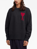 Ami Paris Ami De Coeur Wool Sweater