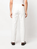 Brunello Cucinelli Denim Cotton Trousers