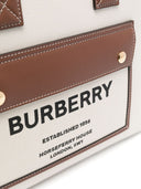 Burberry Small Canvas Tote Bag