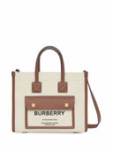 Burberry mini canvas draagtas
